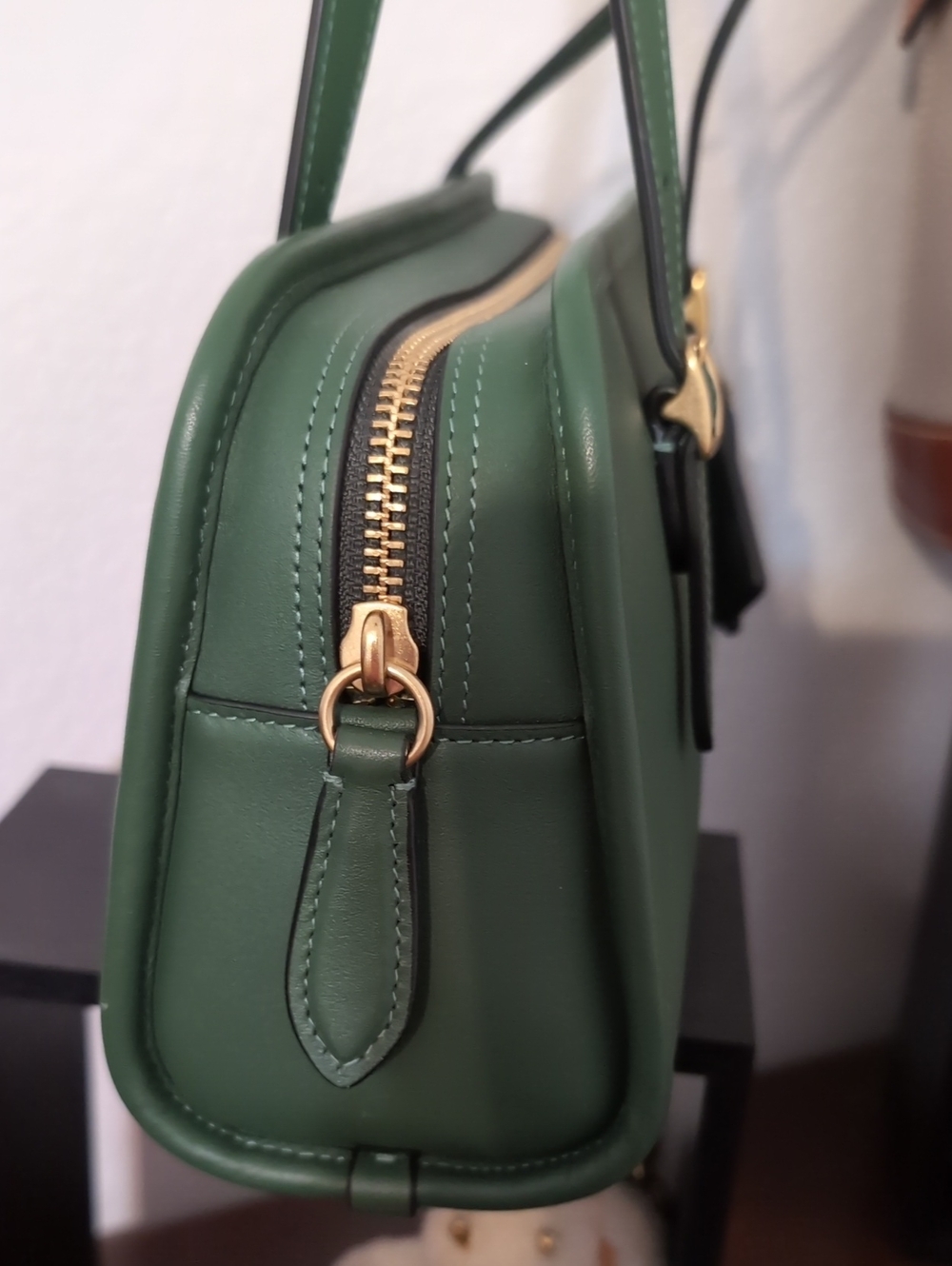 Coach Swing Zip Bag Green